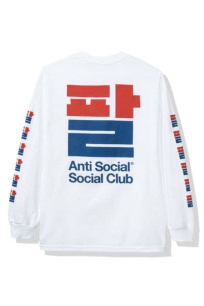 Anti Social Social Club Sesame Oil Long Sleeve Tee Fw19 Urban