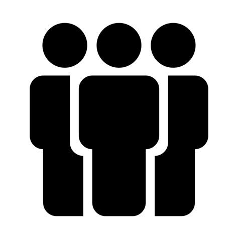 Group Of People Black And White Clipart Clipground