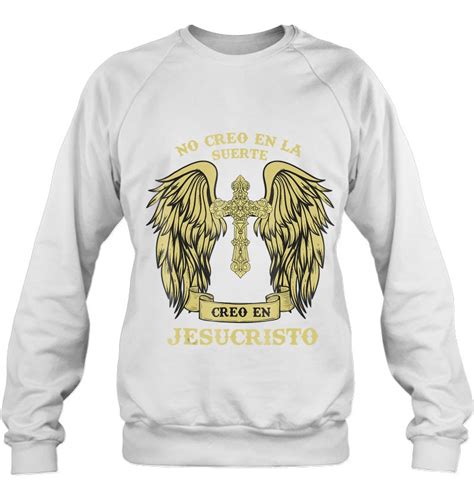 Christian Angel Wings Jesucristo Religious Tshirt Spanish T Shirts