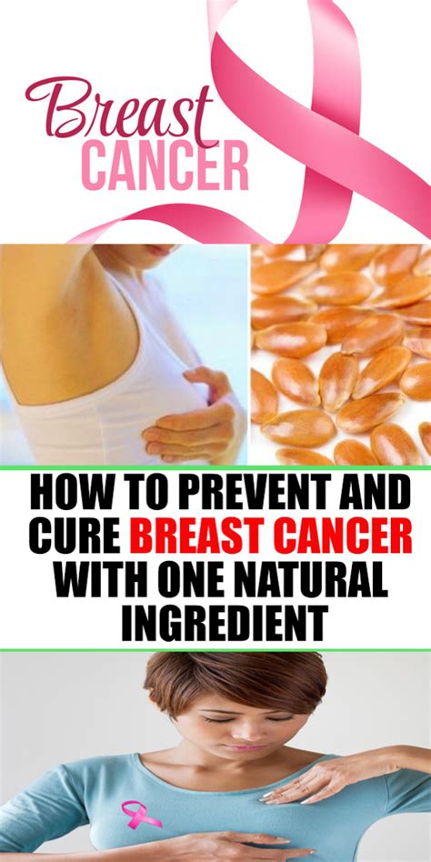 How To Prevent And Cure Breast Cancer With One Natural Ingredient