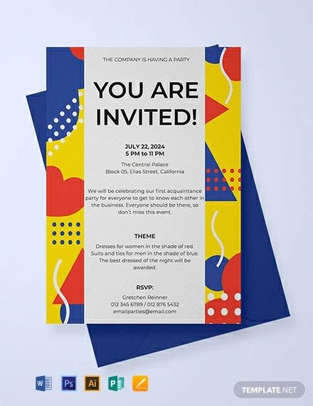 Sample invitation letter for marriage to friends. FREE Email Party Invitation Template - Word | PSD ...