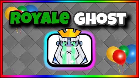Clash Royale Crying Royale Ghost Emote Youtube