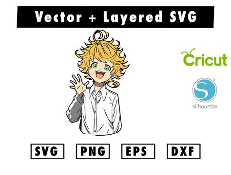 Anime The Promised Neverland Svg Png Files For Cricut Machi Inspire Uplift