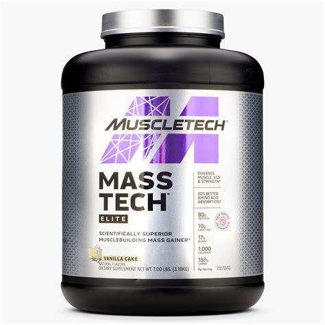 Muscletech Mass Tech Elite Build Mass And Strength Tru·fit