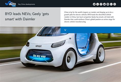 BYD Leads NEVs Geely Gets Smart With Daimler Just Auto Magazine