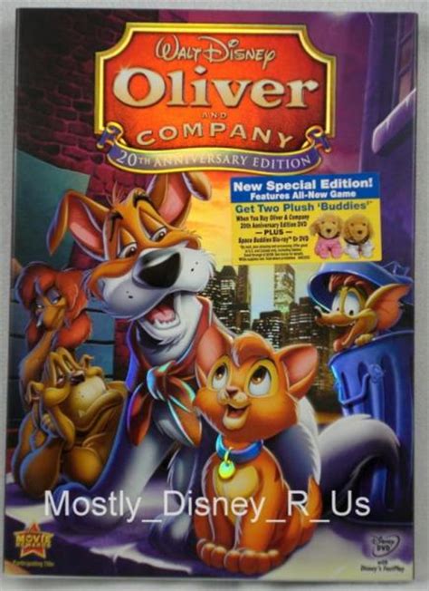 New Disney Oliver And Company 20th Anniv Ed Dvd Movie R1 Ebay