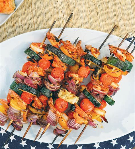 Don't worry if you don't have time to marinate the skewers. Easy Shrimp Skewers - Carolina Country