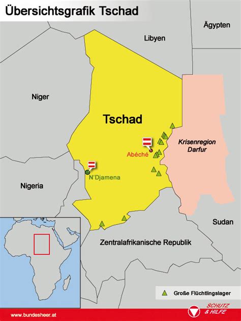1902 is tschad een kolonie vun frankriek wurrn. Österreichisches Bundesheer - Bundesheer im Tschad