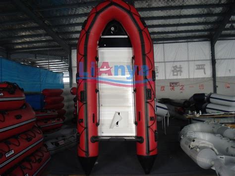 Liya 36m Inflatable Rubber Boat Aluminum Floor Hypalon Pvc Dinghy