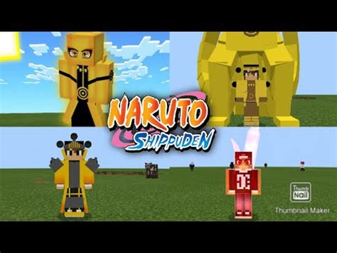 Naruto jedy v hoje vai ver a gente fazendo o novo bárion da juubi e das bijuus no minecraft!! (New) Saiu!! melhor addon mod naruto generation v4.5 para ...