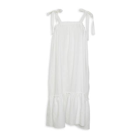 Buy Truworths White Linen Dress Online Truworths
