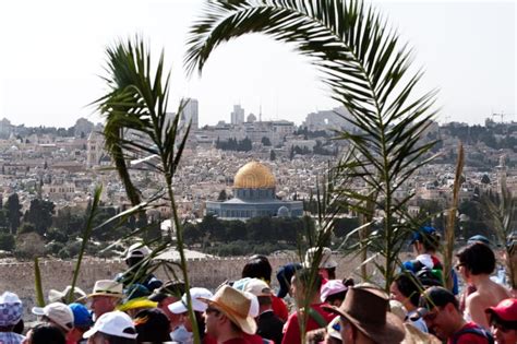 Palm Sunday Procession In Jerusalem Editorial Stock Photo Image Of