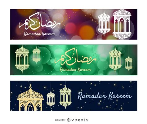 Ramadan Banners Free Vector Zohal