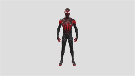 Spider Man Miles Morales 3d Model By Rockstudio Fe9408e Sketchfab