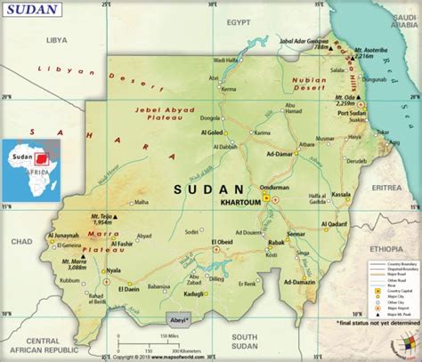 What Are The Key Facts Of Sudan Sudan Facts Answers