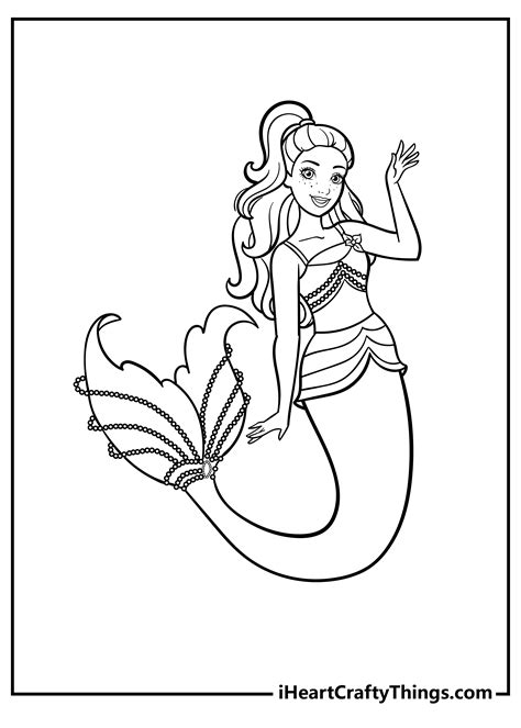 85 Printable Barbie Coloring Pages For Girls All Characters Barbie