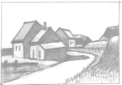 Fresh Landscape Drawing For Beginners Ideas House Generation