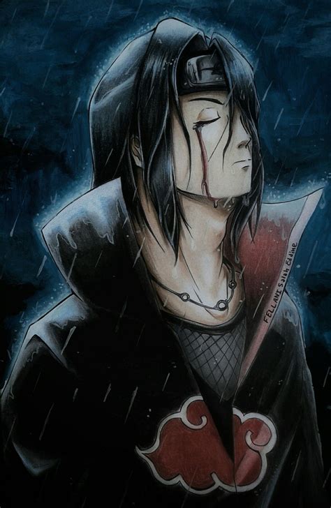 Itachi Uchiha Fanart By Fellanisalaheddine Anime Drawings Fan Art