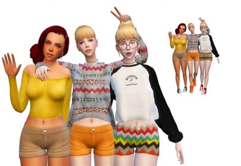 Group Poses 1 At Rinvalee Sims 4 Updates