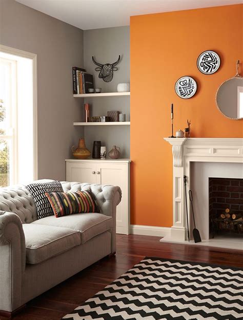 Standard Emulsion Standard Emulsion Matt Paint Living Room Orange