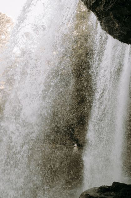 Adventure Waterfall Elopement In North Carolina — Yaseli Olivera