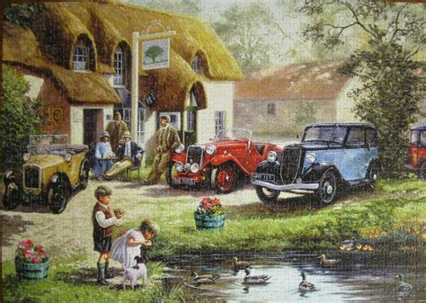 Kevin Walsh Nostalgic Art Automotive Artwork Puzzle Art