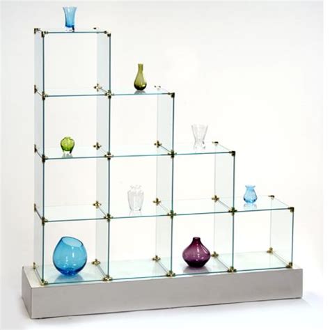 Glass Cube 4 Step Display Glass Showcase Glass Cube Glass Display Case