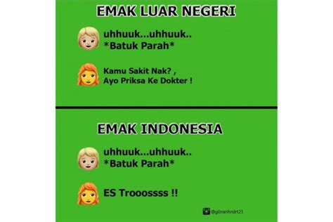 On Twitter 10 Meme Perbedaan Ibu Ibu Indonesia Vs Luar