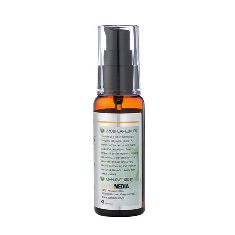 It adds luscious shine to your hair and tames unruly frizz to give you soft, silky, and healthy locks. Saliidda 100% Pure ORGANIC CAMELLIA Seed Oil - Natural ...