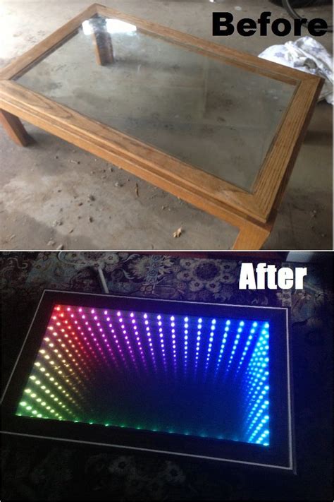 Easy diy project, perfect for mancave. Infinity Mirror | Infinity mirror diy, Infinity mirror ...