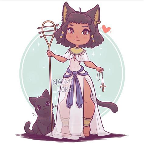 Bastet Diosa Egipcia Del Amor Anime Princess Bastet Bast Goddess