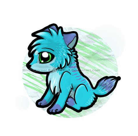 Chibi Wolf By Ronthewolf On Deviantart