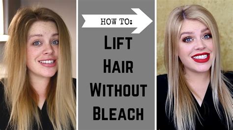 Perhaps as a teenager or ignorant. USING COLOR TO LIGHTEN HAIR - YouTube