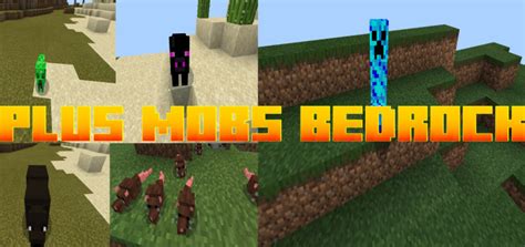 Was just about to post this. Plus Mobs Bedrock (Add-On) | Minecraft PE Mods & Addons