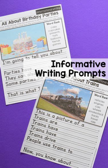 Differentiated First Grade Informational Writing Prompts In 2022