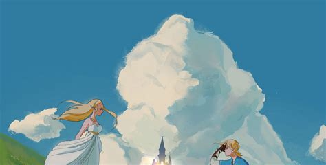 The Legend Of Zelda Breath Of The Wild Gets A Studio Ghibli Inspired