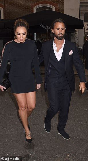 Tamara Ecclestone Flaunts Her Legs In A Jumper Dress For Romantic Night