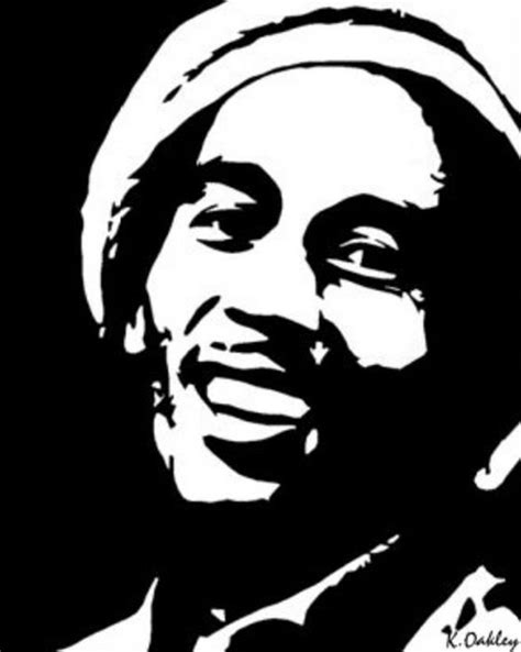 Stencil De Bob Marley Shadow Painting Shadow Art Art Sketches Art
