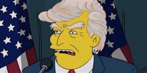 Doh The Simpsons Predicted Donald Trumps Victory 16 Years Ago Huffpost Entertainment