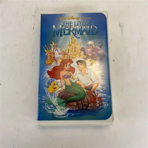 The Little Mermaid Vhs Disney Black Diamond Banned Cover Art Classics
