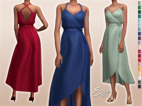Evie Dress By Sifix From Tsr Sims 4 Downloads