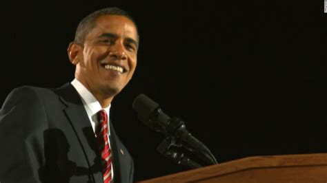 Obamas 2008 Election Victory Speech Cnn Video
