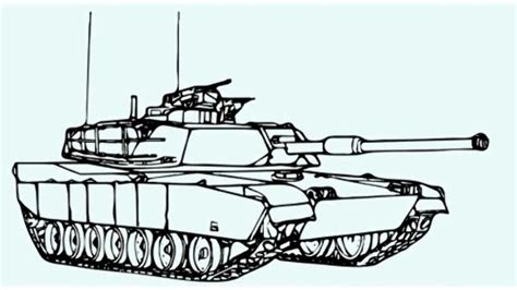 Easy Tank Drawing At Getdrawings Free Download
