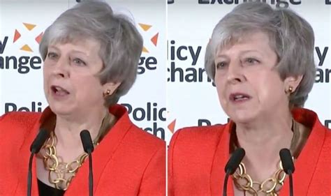 Brexit News Theresa May Snaps At Bbc Reporter For Questioning Her On Brexit Uk News