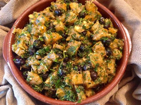 Moroccan Spicy Olive Orange Salad Recipe - Levana Cooks