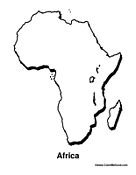 Go green and color online this africa map coloring page. Maps of Africa Coloring Pages - African Maps