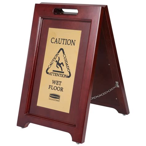 Janitorial Floor Safety Signs Caution Wet Floor