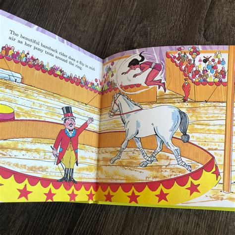 1974 The Circus Book Hardcover Etsy