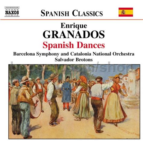 Enrique Granados Spanish Dances Naxos Audio Cd