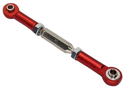 NHX RC Aluminum Adjustable Turnbuckles Camber Links Red 1 10 Slash